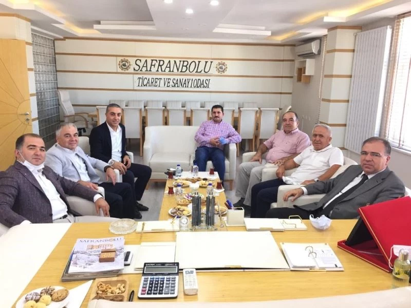 Kaymakam Türköz’den Safranbolu TSO’ya ziyaret
