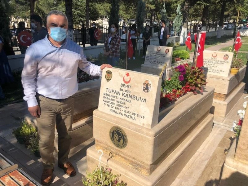 Şehit Özel Harekat Şube Müdürü Tufan Kansuva unutulmadı
