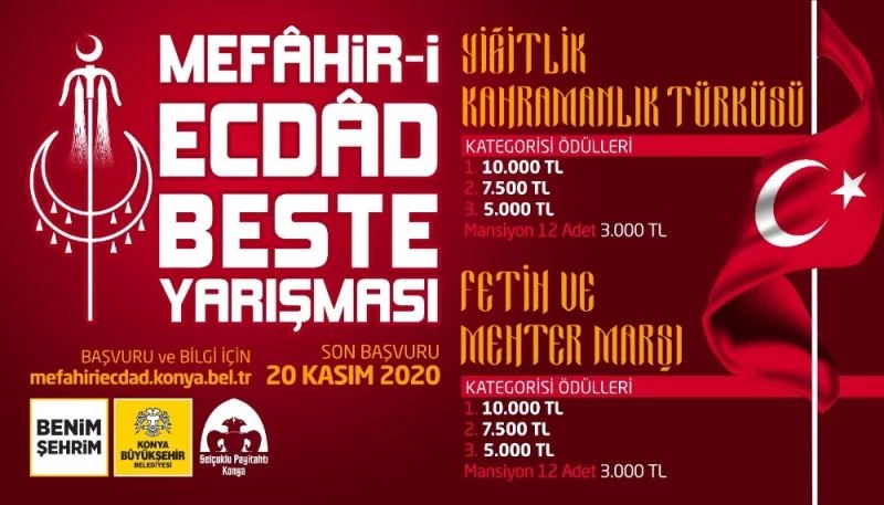 Konya Büyükşehir’den Mefahir-i Ecdad Beste Yarışması
