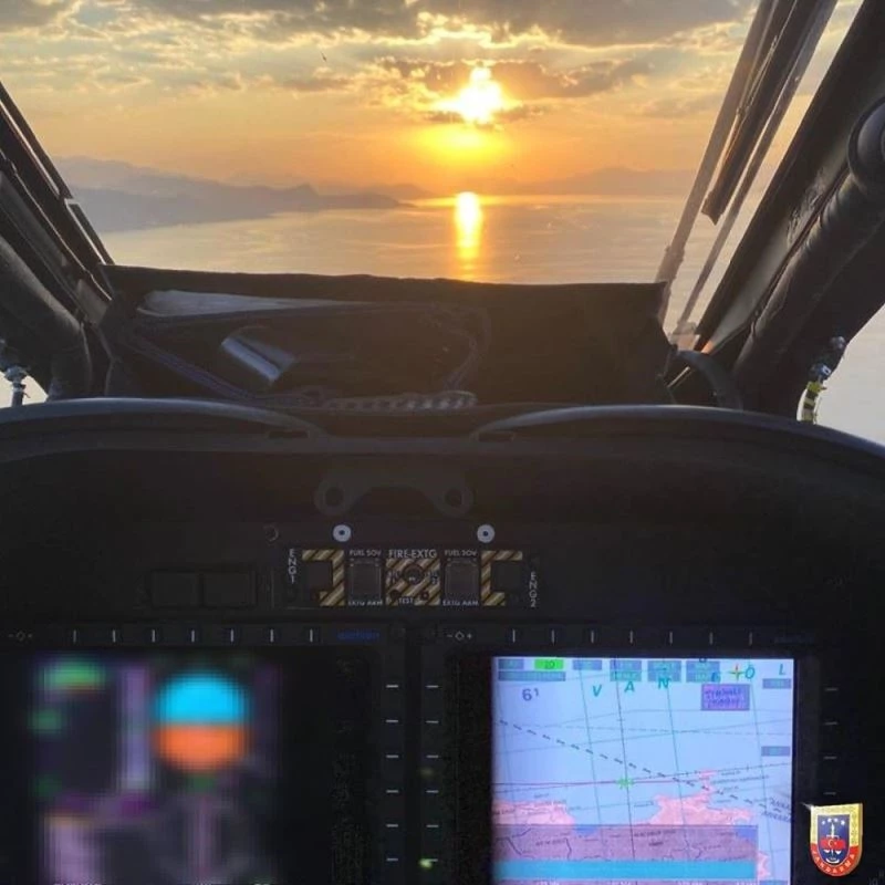 Atak helikopter pilotundan Van jesti
