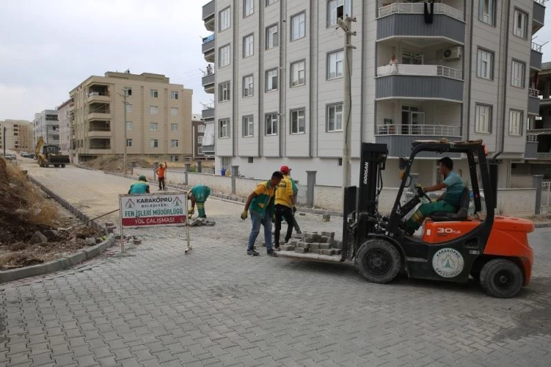 Seyrantepe’de kilitli parke çalışmaları sürüyor
