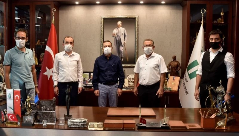 Şeker Fabrikasından Başkan Ataç’a ziyaret
