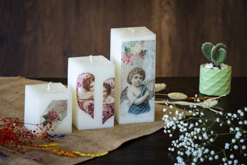 Günde 8 saat yanan mum 1 ayda ancak yarısına geliyor
