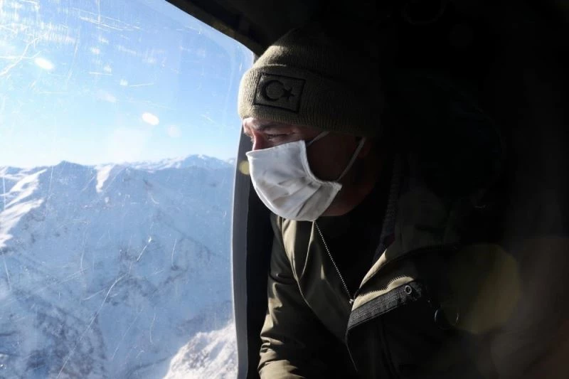 Bakan Soylu Tendürek Dağı bölgesinde
