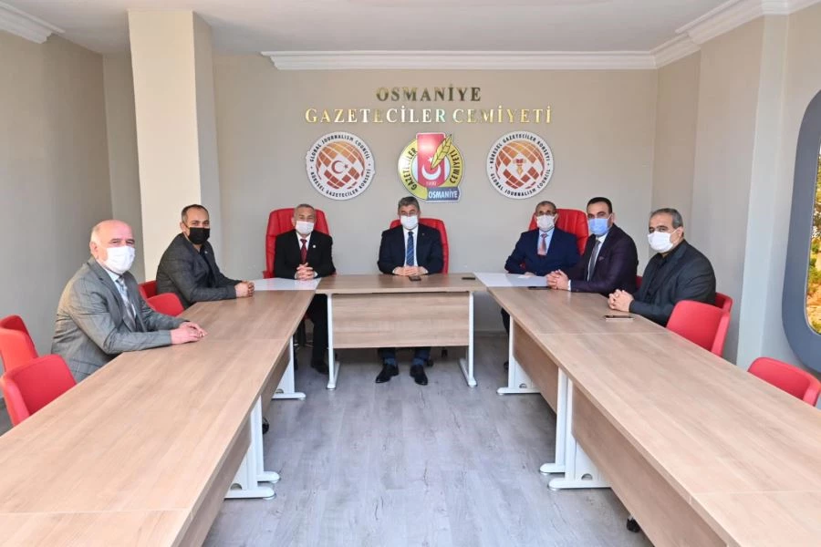 VALİ DR. ERDİNÇ YILMAZ’DAN OGC’YE ZİYARET