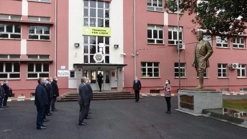 Trabzon’daki yaklaşık 600 okulda bu sabah İstiklal Marşı okundu
