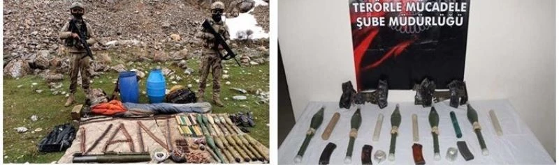 Van’da 2020 yılında 22 terörist etkisiz hale getirilirken 9 terörist sağ ele geçirildi
