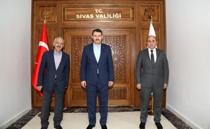 Ersen ve Yılmaztürk’ten Bayburtlu valiye ziyaret
