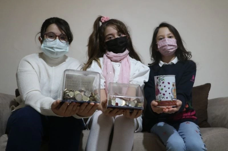 Bu çocukların kumbaraları iyilik dağıtıyor
