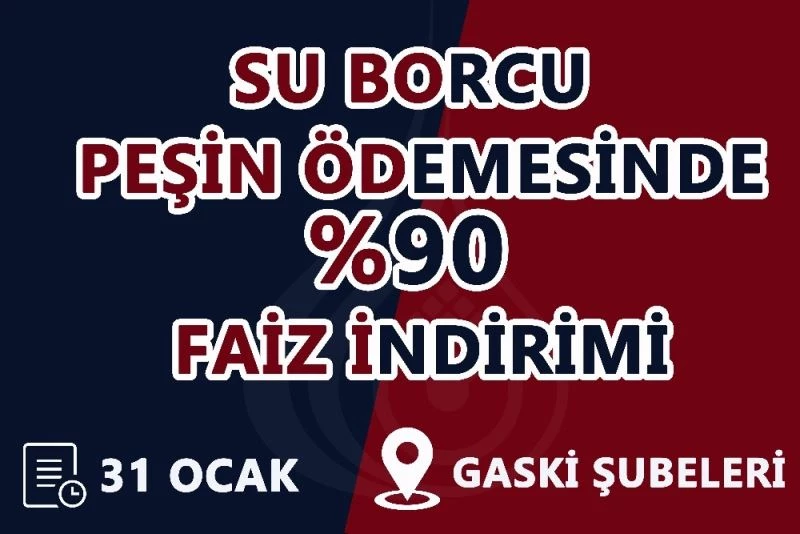 GASKİ yapılandırma süresini uzattı
