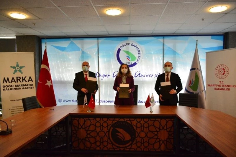 Düzce Üniversitesi önemli bir iş birliği protokolüne daha imza attı
