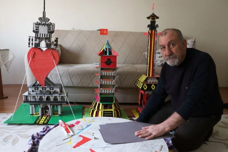 (Özel) Evde kalmayı fırsata dönüştürdü
