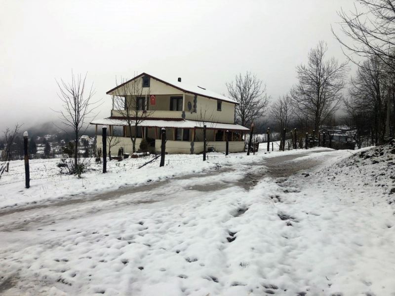 Sakarya’da yüksek kesimlere yılın ilk karı düştü
