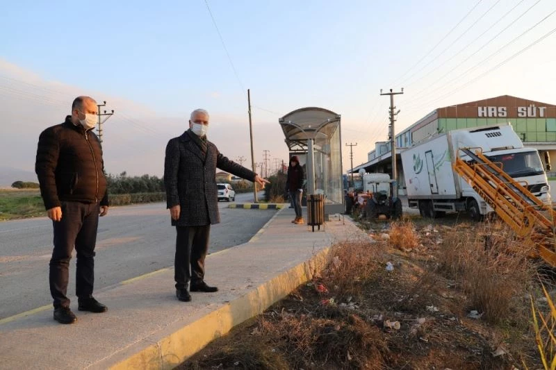 Saruhanlı’ya kapalı servis bekleme kabinleri yapılacak
