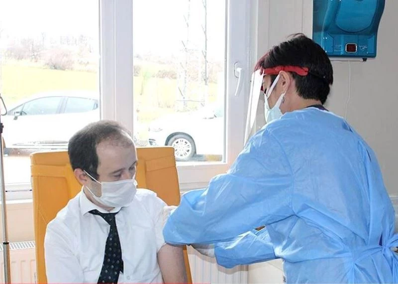 Gerze’de ilk aşılar vuruldu
