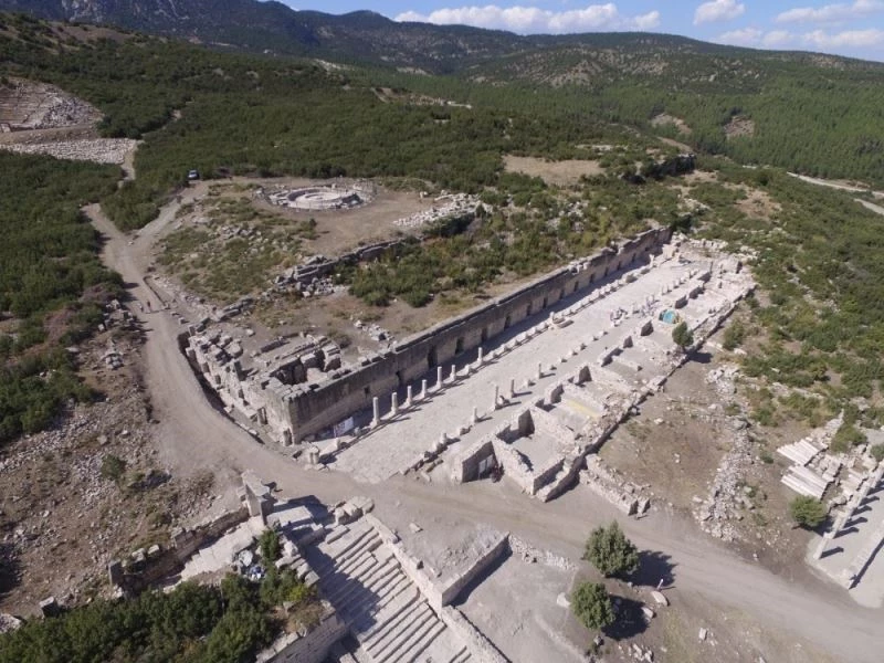 Aşkların şehri Sagalassos 2020 yılında 42 bin 285 ziyaretçi ağırladı
