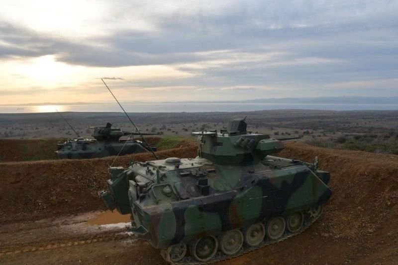 Milli Savunma Bakanlığı’ndan Zırhlı Muharebe Aracı atış tatbikatı
