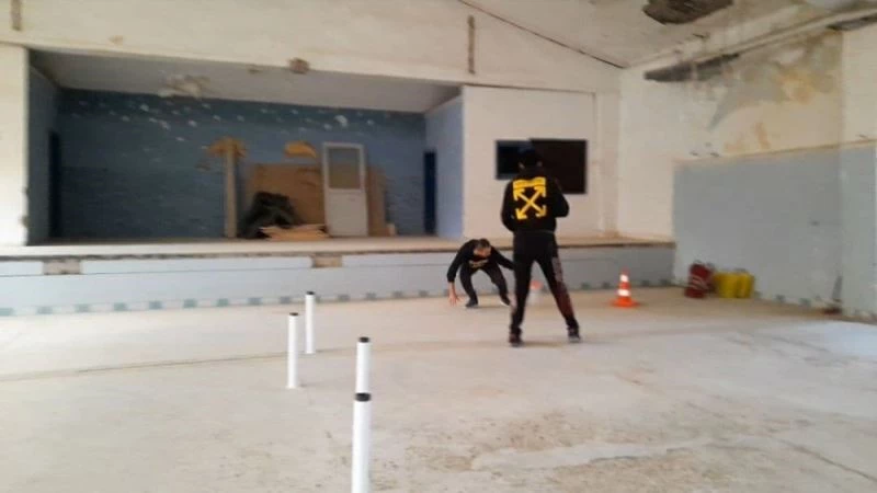 Yemekhane salonunda POMEM azmi
