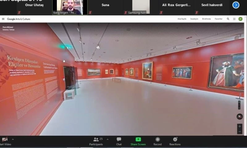 Nilüferliler hafta sonu Pera Müzesi’ndeydi
