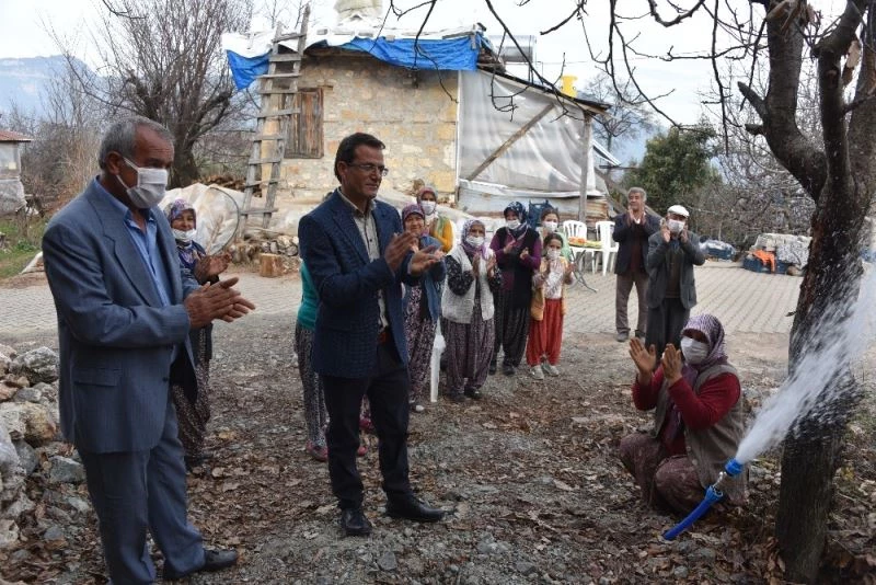 MESKİ, Erdemli’de içmesuyu çalışmalarını sürdürüyor
