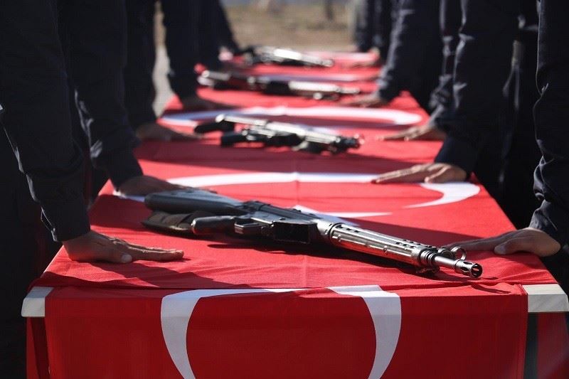 Jandarmanın yeni erlerinin And İçme Töreni yapıldı
