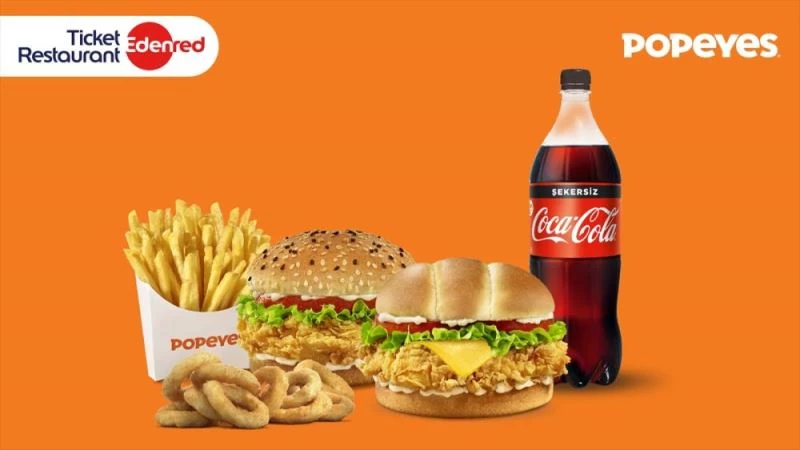 Ticket Restaurant Edenred ve Popeyes
