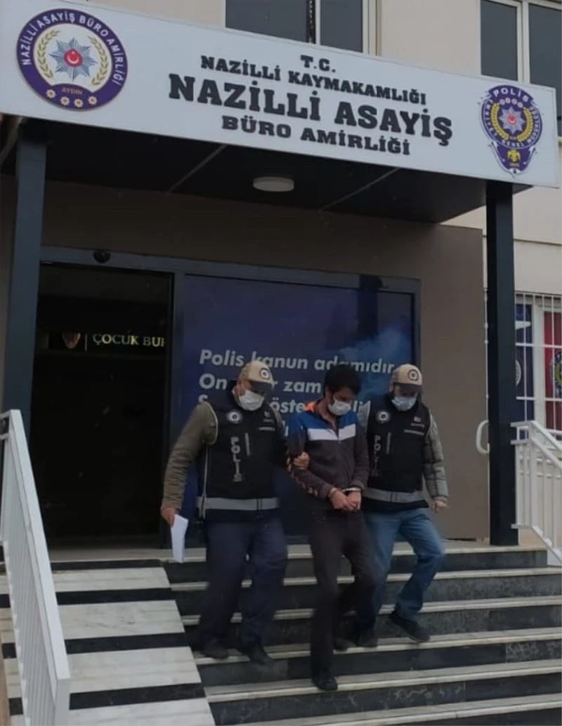 Nazilli’de cinsel saldırı ve hırsızlık suçlusu yakalandı

