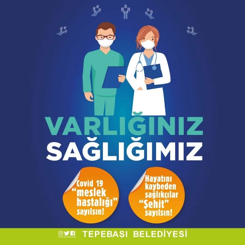 Başkan Ataç’tan sağlık çalışanlarına: “Varlığınız sağlığımızdır”
