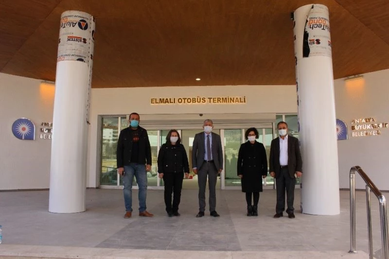 Elmalı otogarı açılışa hazır
