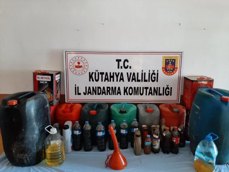 Gediz’de karışım akaryakıt satan 1 kişi gözaltına alındı
