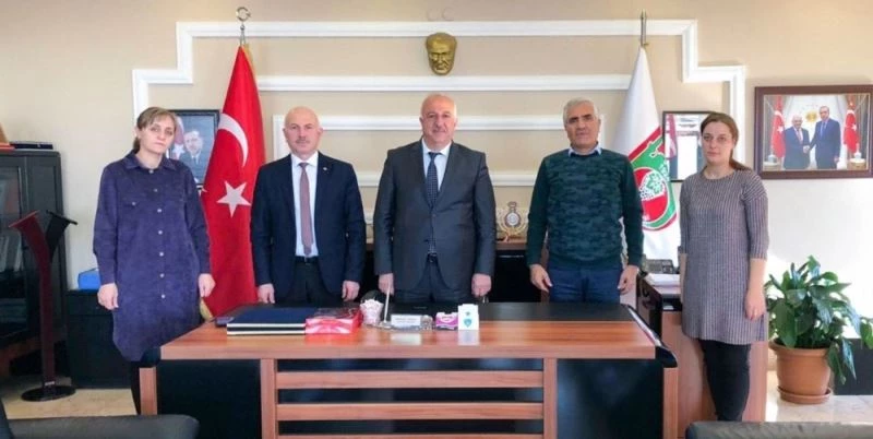 DATÜB heyetinden Sazlı’ya ziyaret
