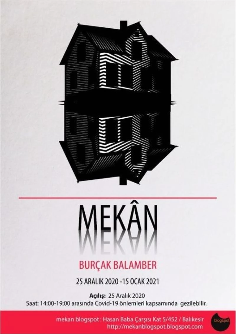 Sanatçı Burçak Balamber’den ’Mekan’ sergisi
