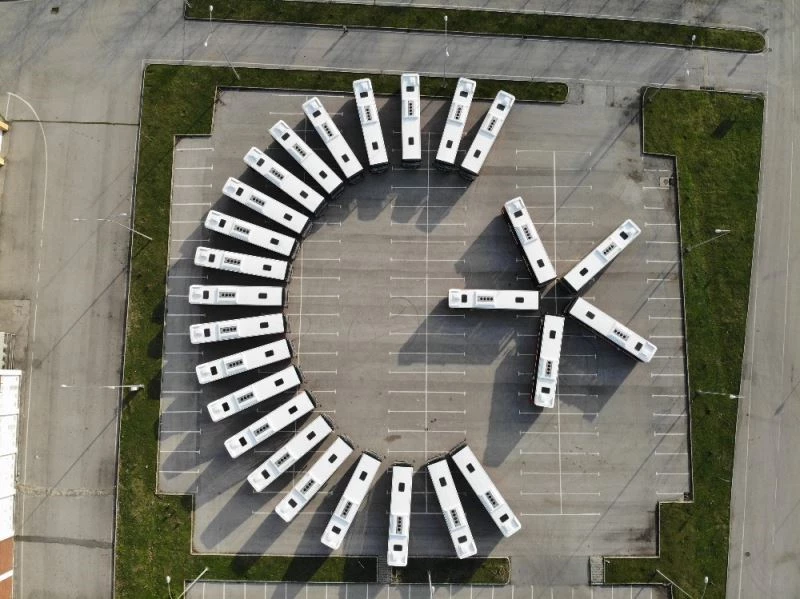 Yeni otobüsler seferlere başlıyor
