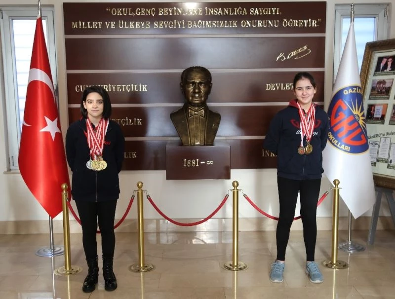 GKV’nin altın kulaçları 8 madalya kazandı
