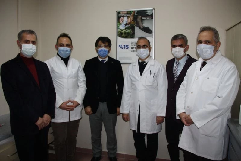 Bölgenin ilk Diyabetik Ayak Önleme ve Tedavi Merkezi DÜ’de açıldı
