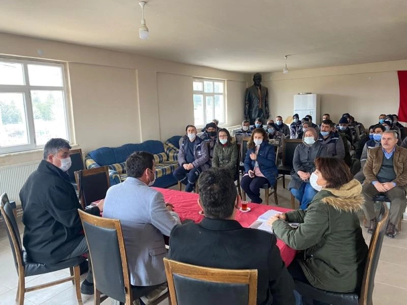 Başkan Çiğdem, belediye personeliyle buluştu
