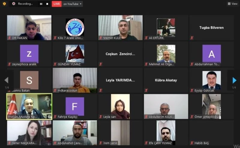 Kıraathane Söyleşilerinin 19’uncusu yapıldı
