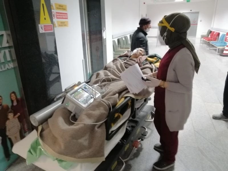 Karbon monoksit gazından zehirlenen yaşlı kadın kurtarılamadı
