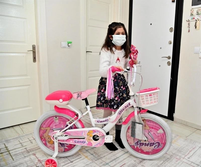 Yaren’in bisiklet hayali, Vali Erdinç Yılmaz’a yazdığı mektupla gerçek oldu
