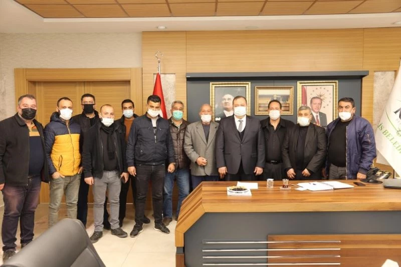 Başkan Ramazan taksicilerin sorunlarını dinledi
