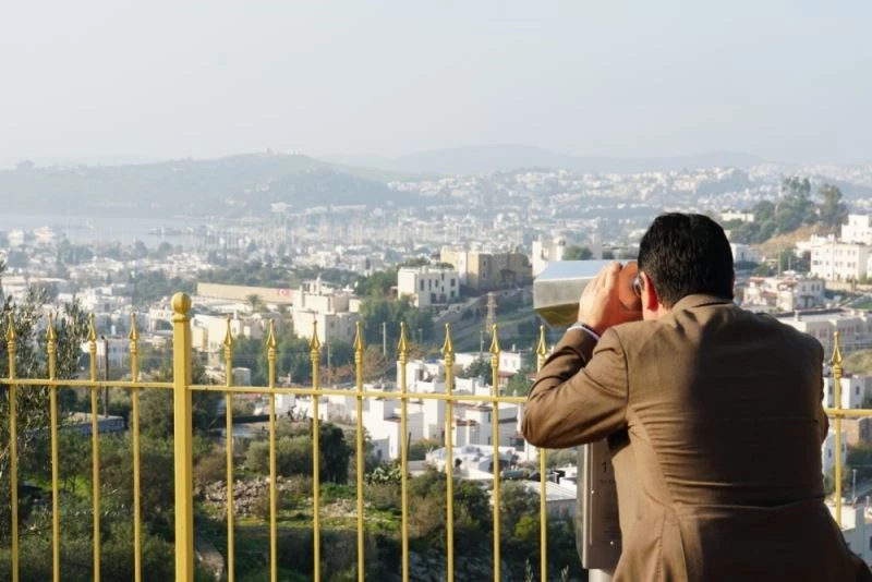 Milyonlarca turist Bodrum’u artık seyir terasından izleyecek
