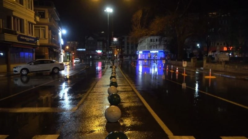 Kar beklerken, yağmur bastırdı
