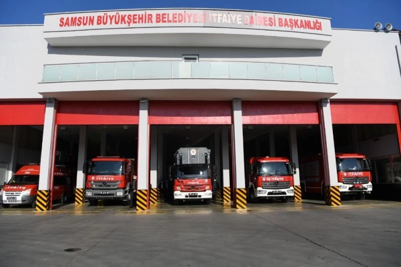Samsun İtfaiyesi 6 bin 999 olaya müdahale etti
