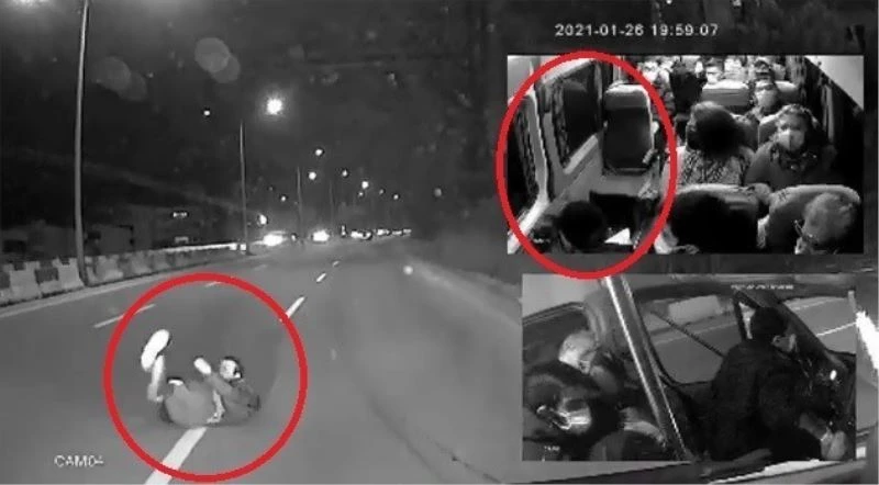 Minibüsünün önüne atlayan yolcu: ’’Sizi durdurmak istedim. Amacım minibüse binmekti ’’
