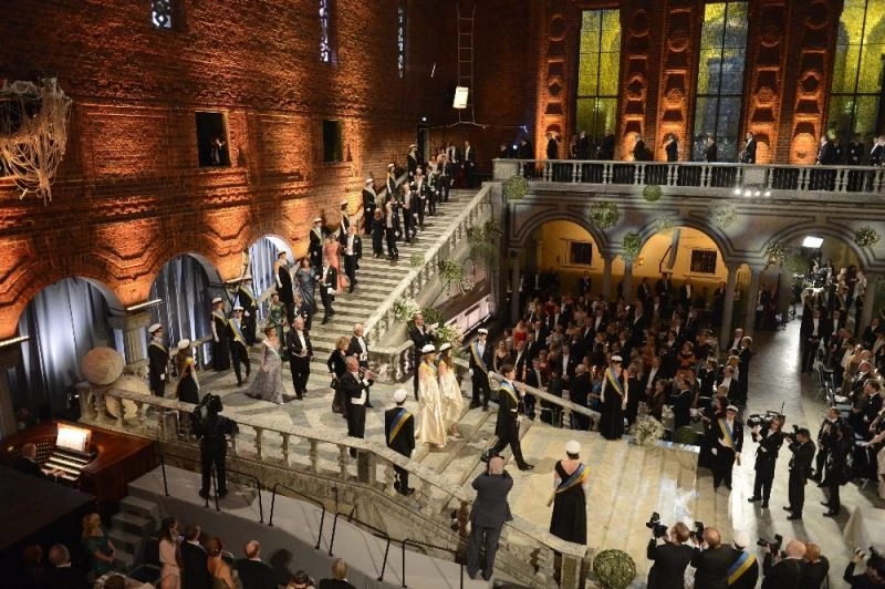 İsveç’te Nobel ödülü ziyafeti verilen 