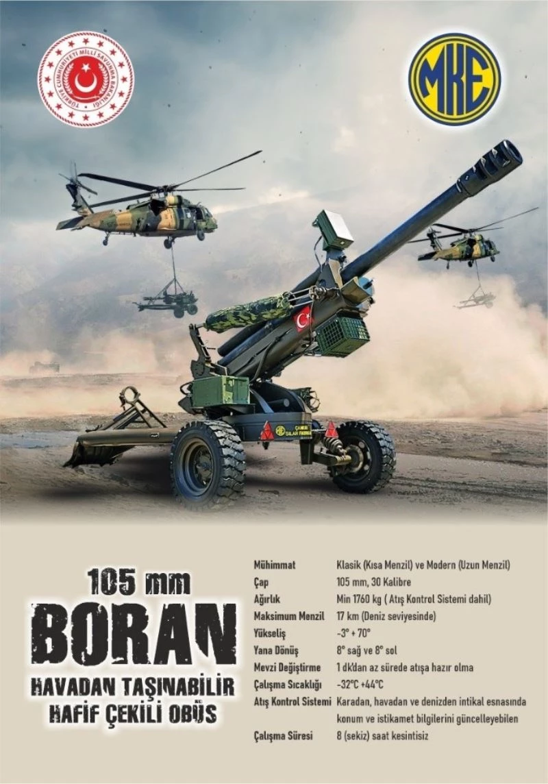 Boran TSK’nın emrinde
