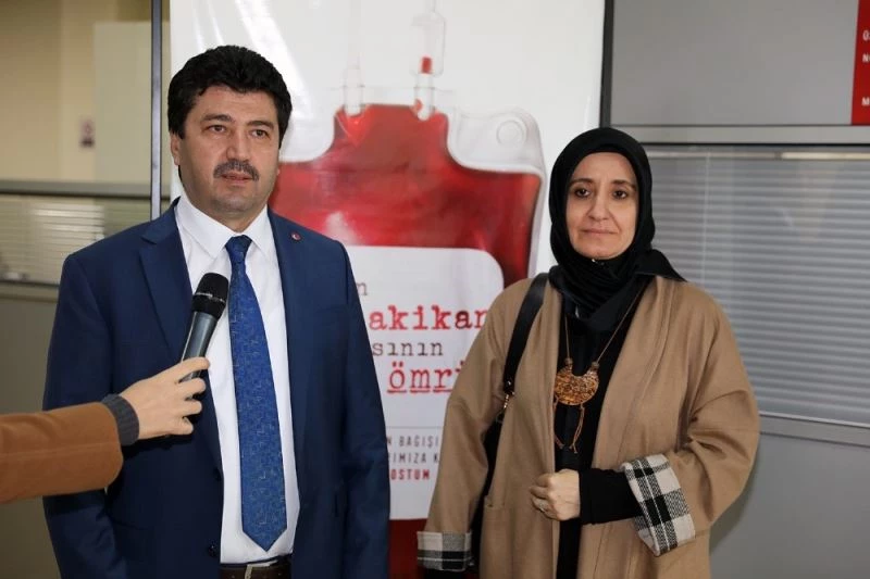 Rektör Sarıbıyık, tüm SUBÜ’yü kan bağışında bulunmaya davet etti
