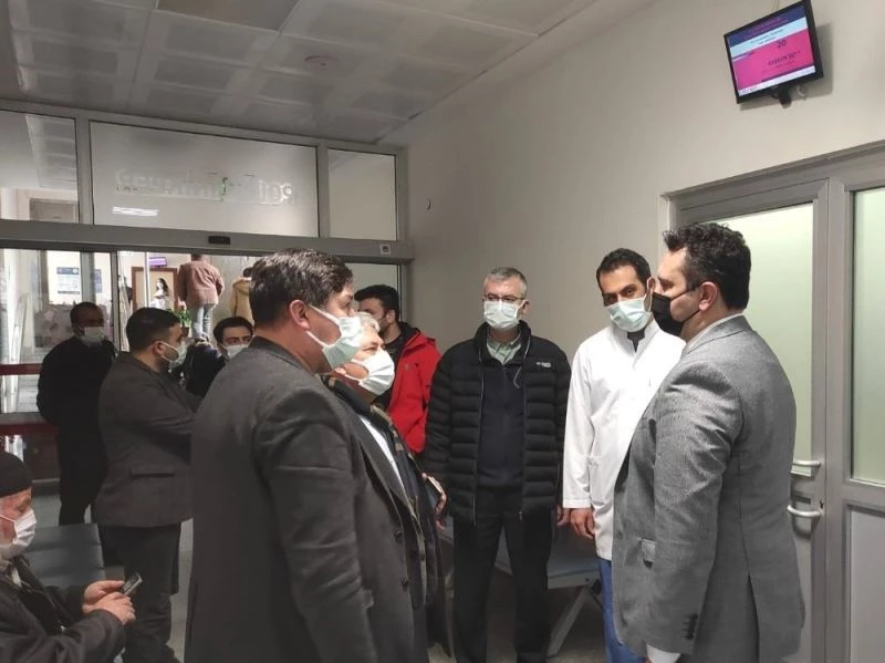 Sivrihisar’daki sağlık kuruluşlarına inceleme ziyareti
