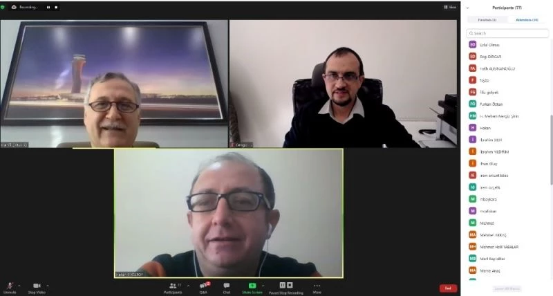 HKÜ’den proje hazırlama webinakonulu webinar
