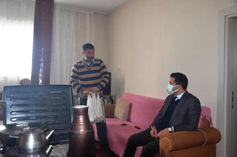 Kaymakam İlidi’den ev ziyaretleri
